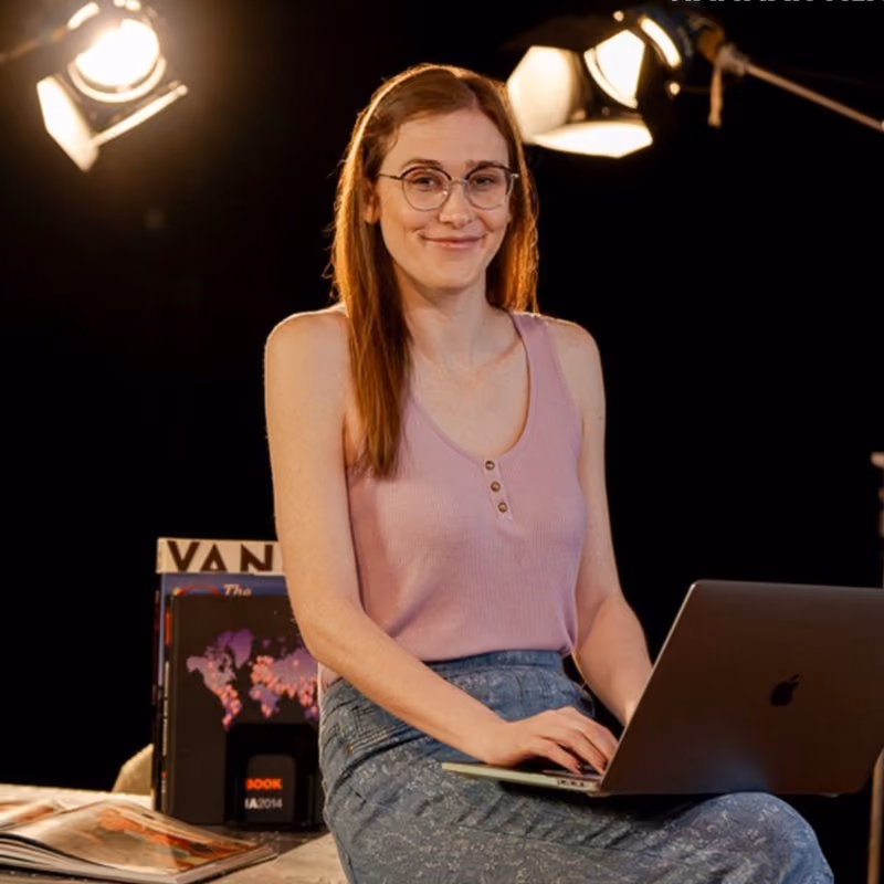 Hannah Neace, Web and Interactive Designer.