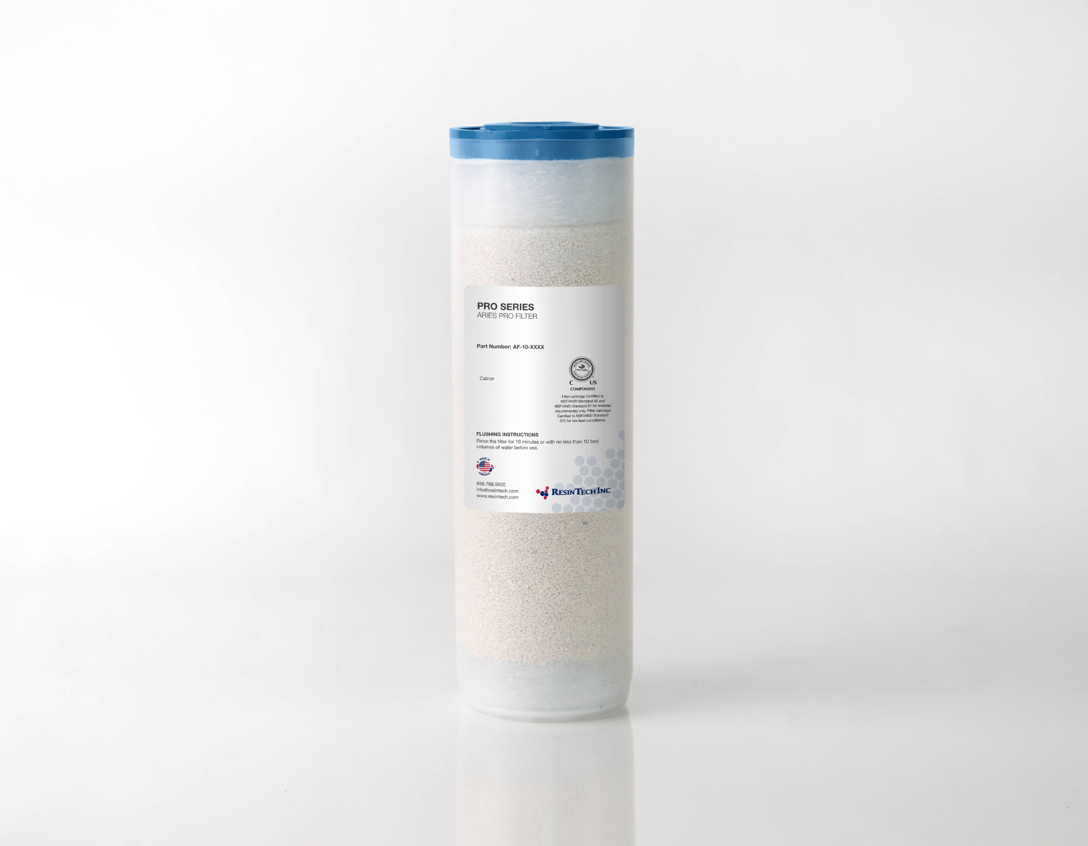 Cartouche filtrante de neutralisation du pH (mince 10")