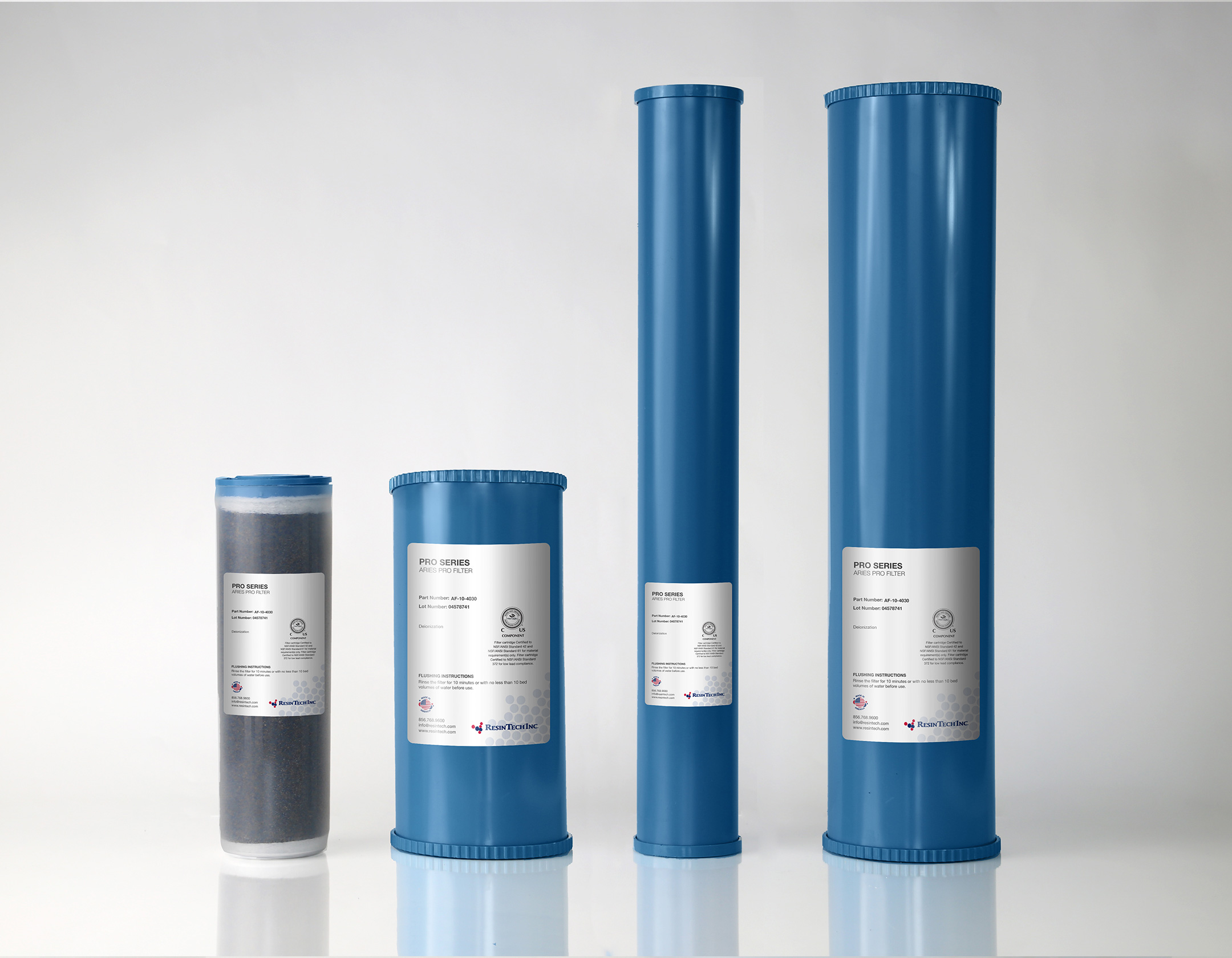 High Purity Color-Changing DI Filter Cartridge (Drop-in)