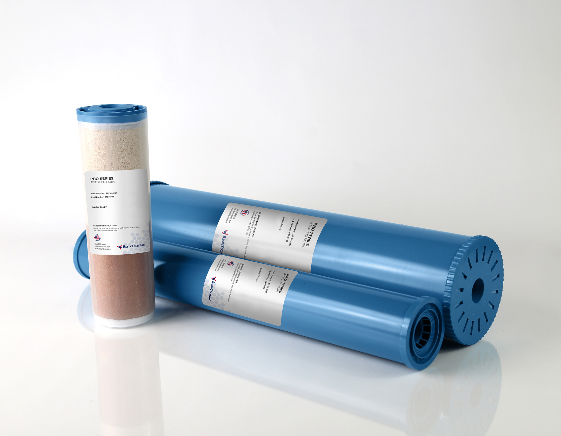 Twin Bed Deionization Filter Cartridge (Drop-in)