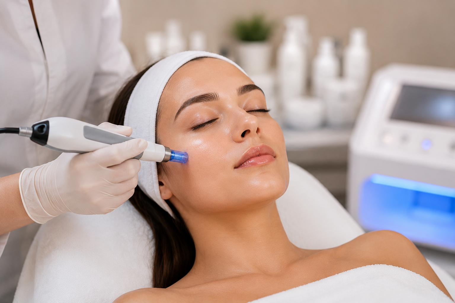 Dermapen-4 microneedling treatment