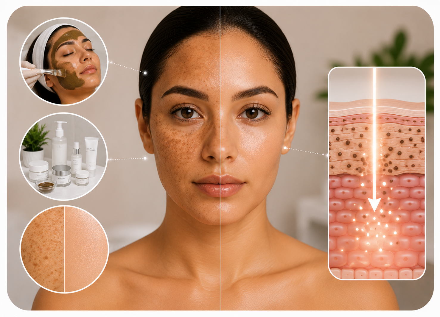 Dermamelan results and care