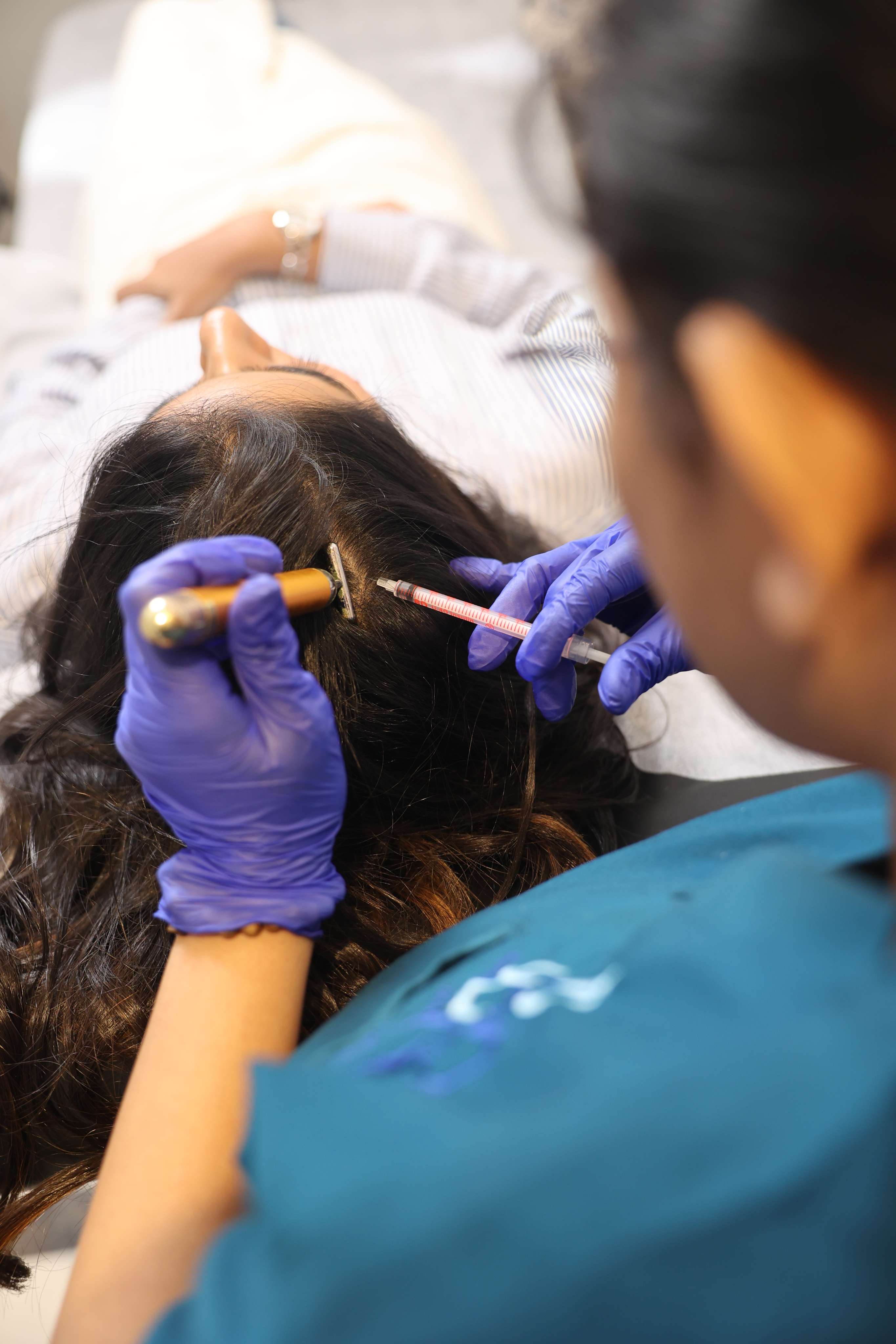 QR678 hair restoration technology