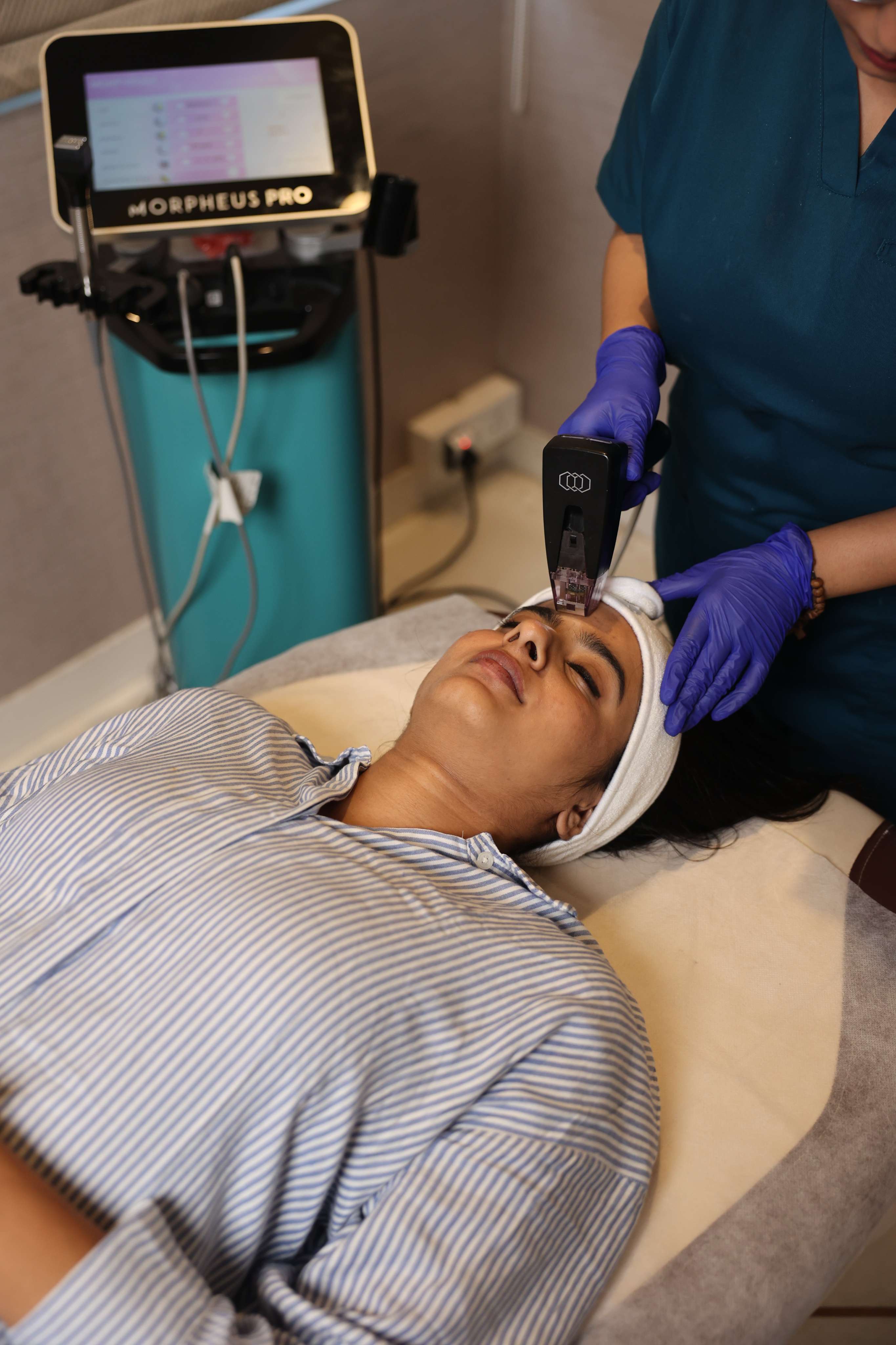 Morpheus8 RF microneedling technology