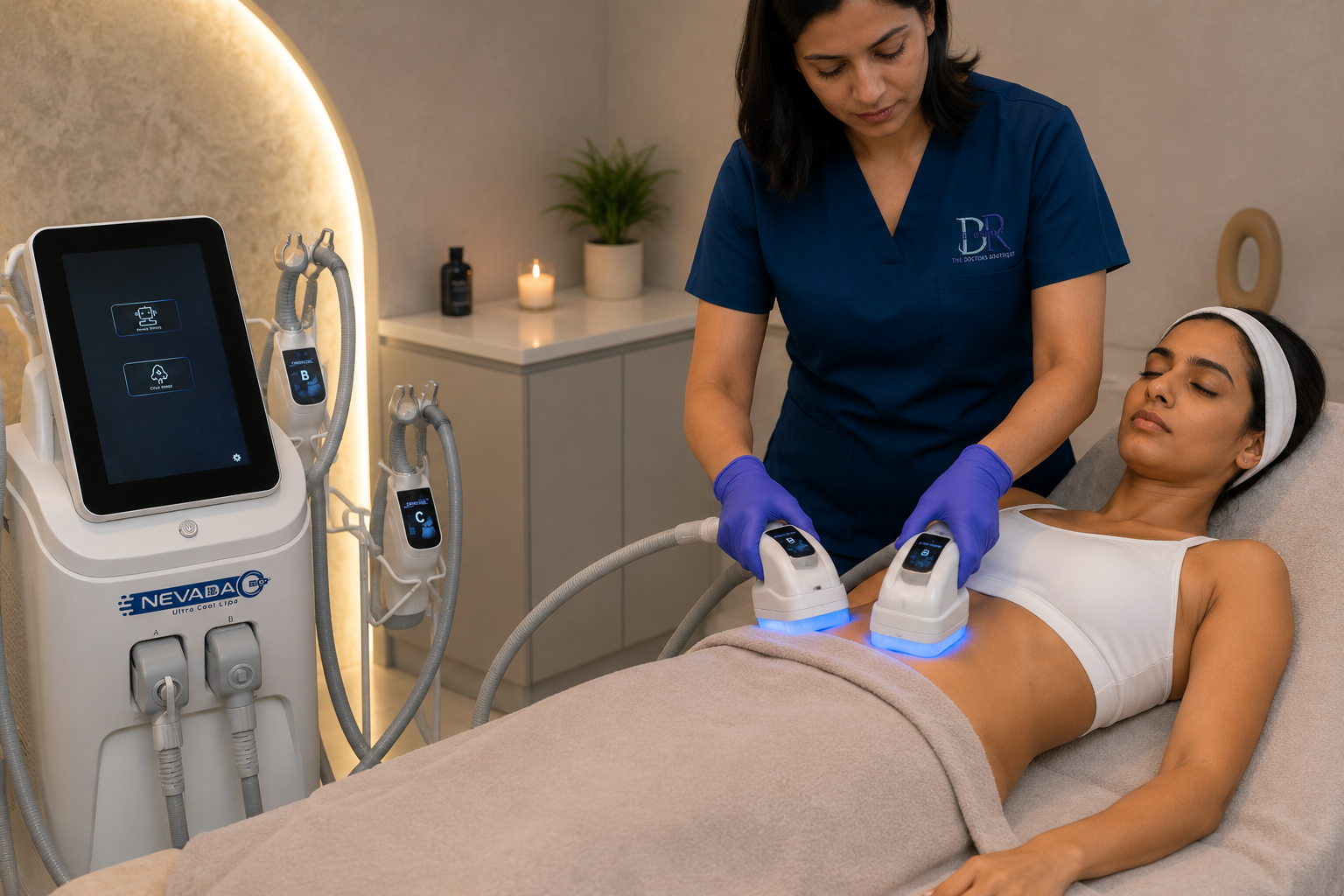 Cryosculpting controlled cooling technology