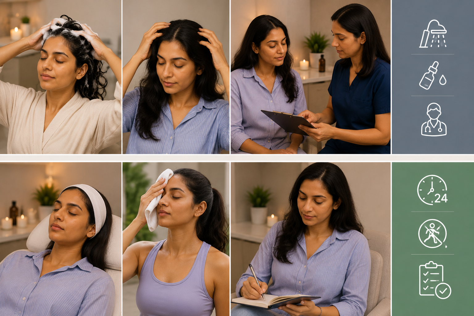 Dermapen-4 hair treatment results