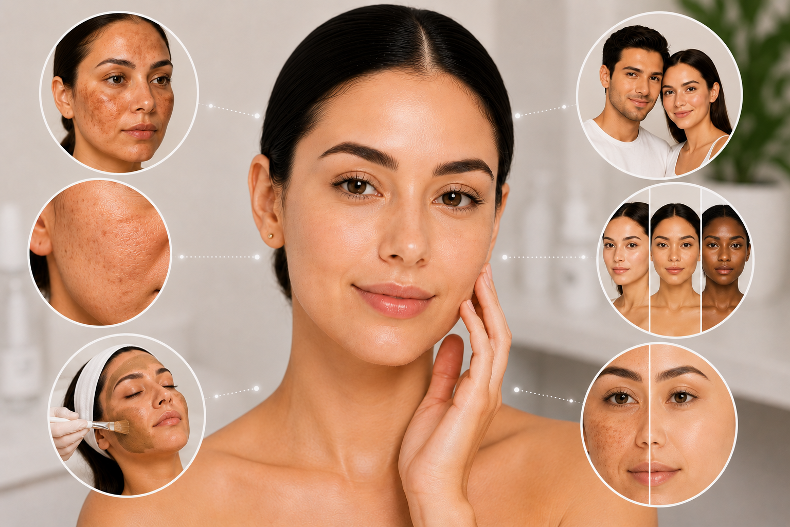 Dermamelan depigmentation treatment