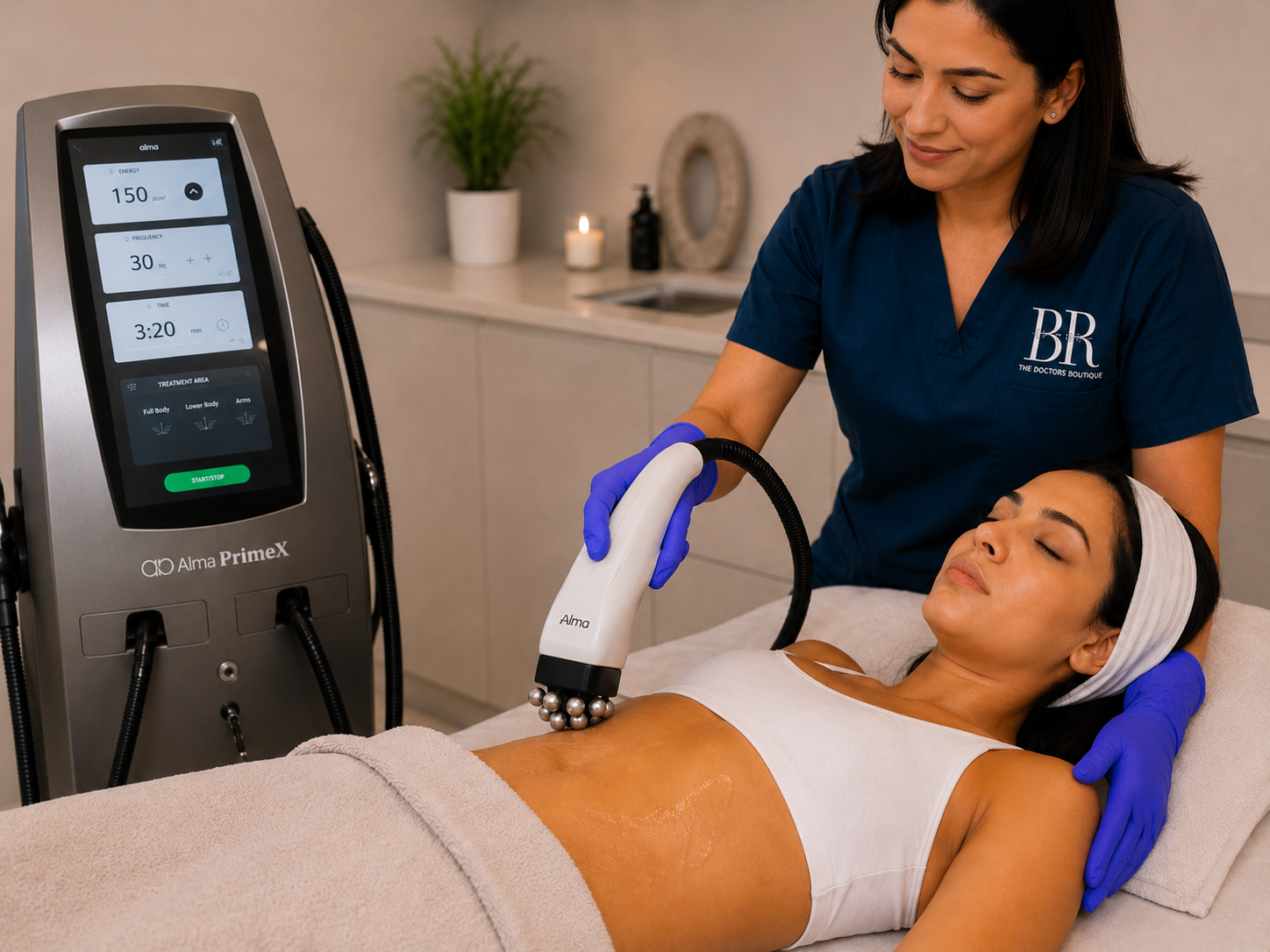 Primex ultrasound cavitation and RF technology
