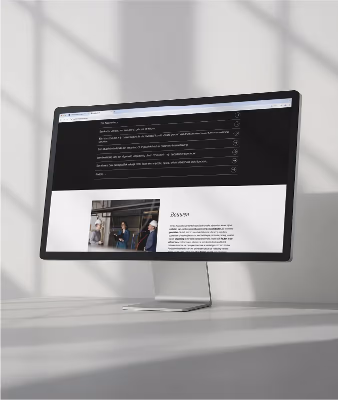 Cortier Advocaten image layout