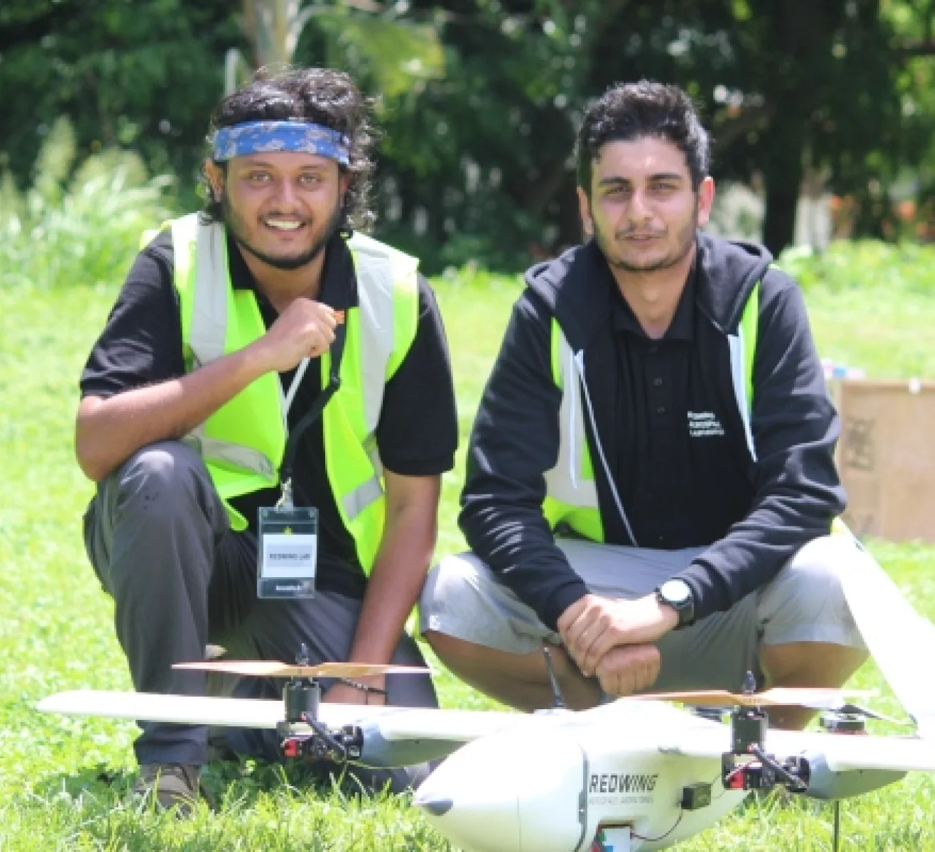 Founders of Redwing Labs
