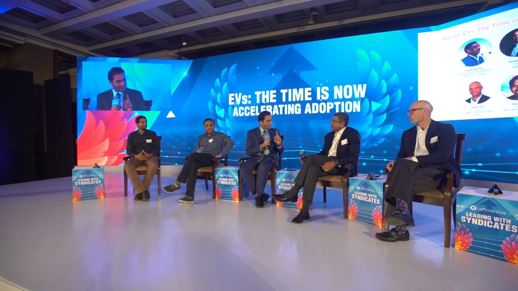 EV panel in the LetsAccelerate launch