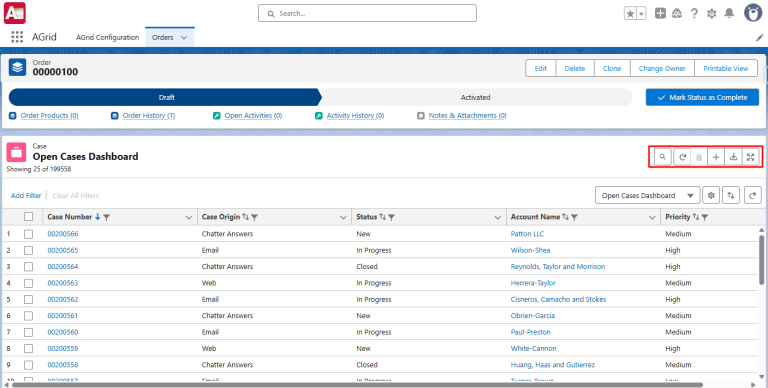 List Action UI Redesigned