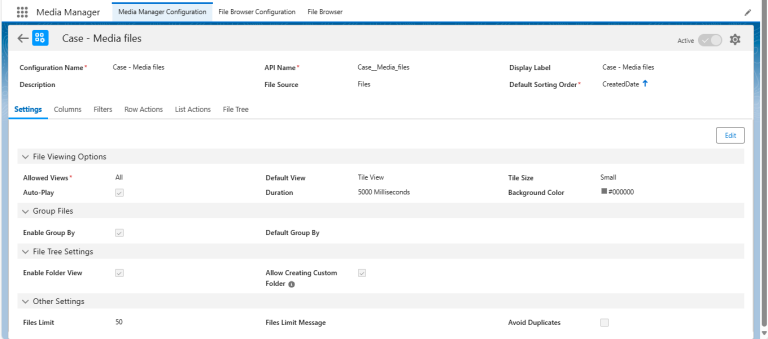 Config to Create Custom folders