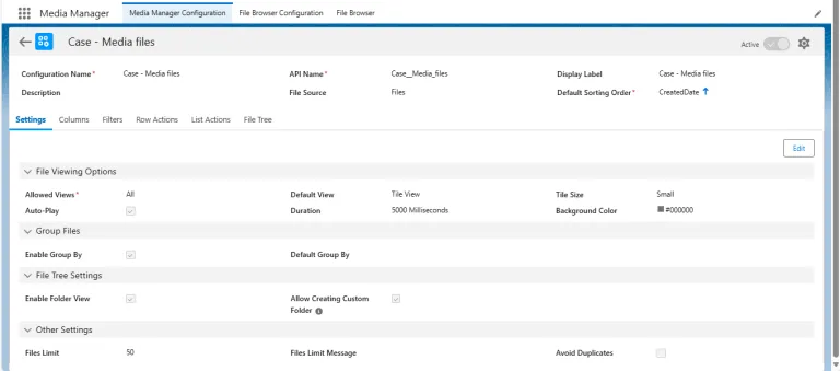 Config to Create Custom folders