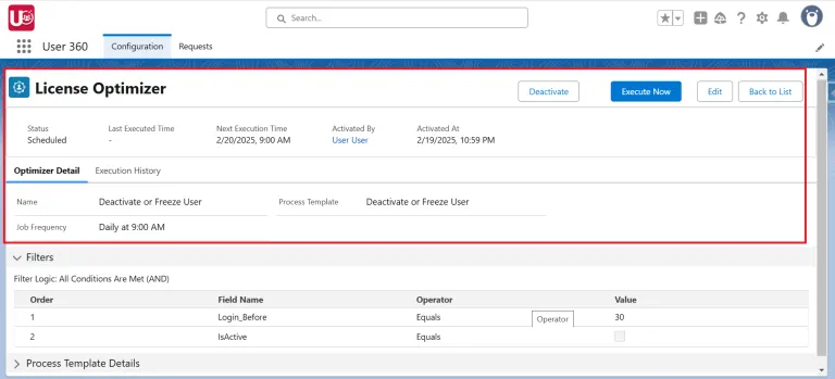 Automate deactivation of inactive users