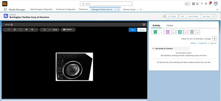 File Editing tools in Media Manager