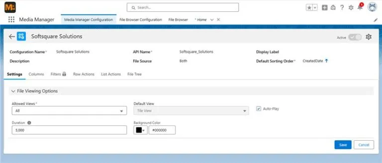 Creating Configurations