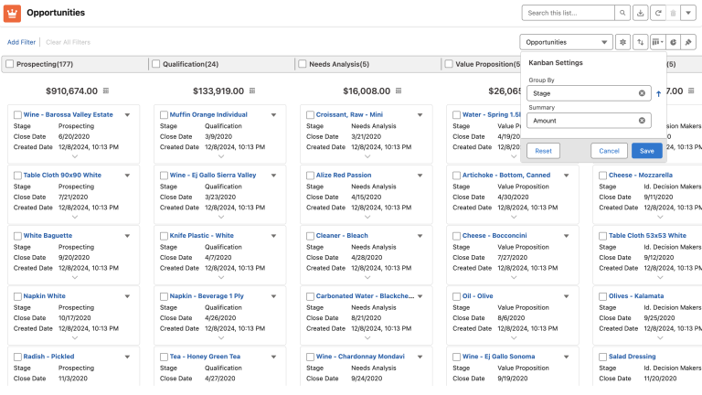 Setup Kanban View as End Users