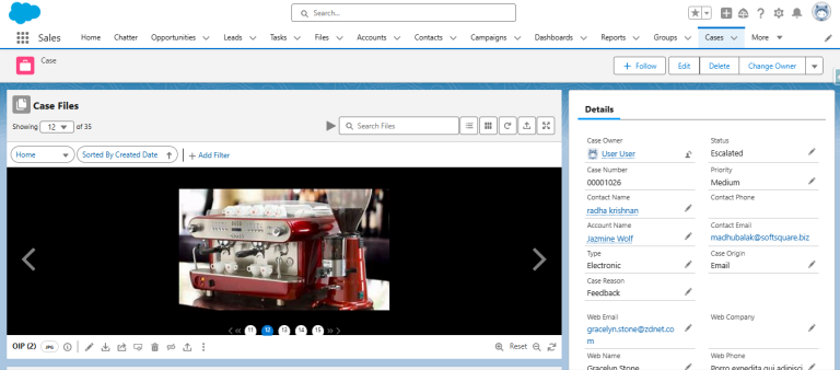 Preview files with Slider View