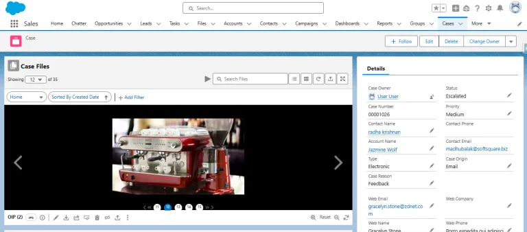 Preview files with Slider View