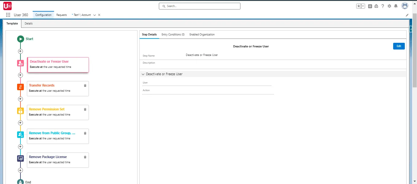 Add more actions to Process template
