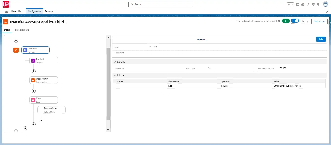 Transfer Record Template