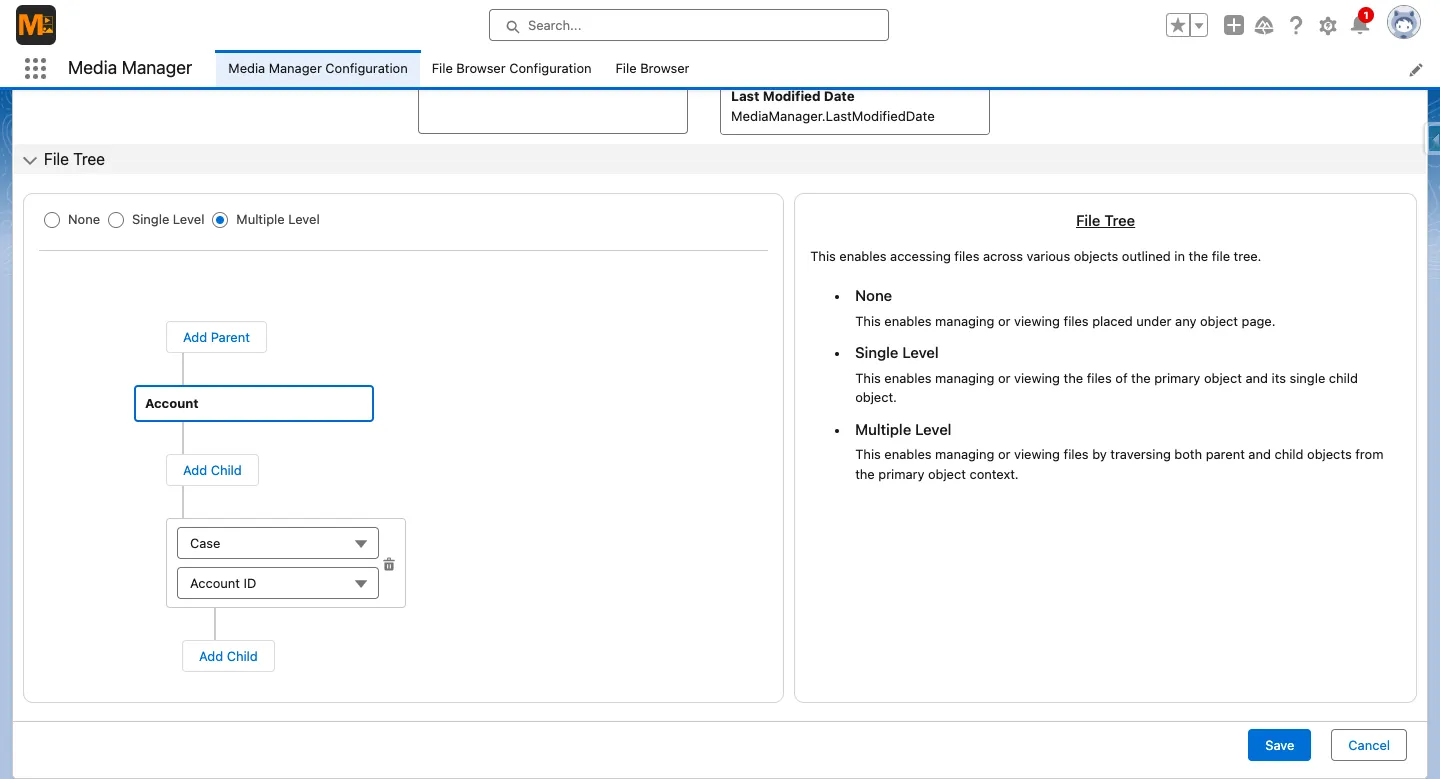 File Tree - Setting up Relationship