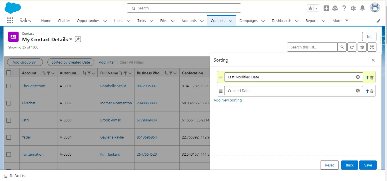 Options to edit new Preference