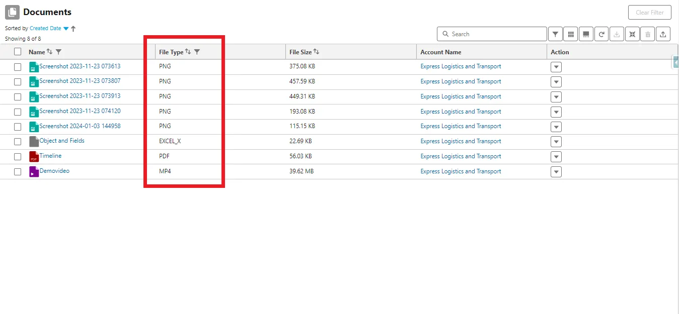 Media Manager supports all file types