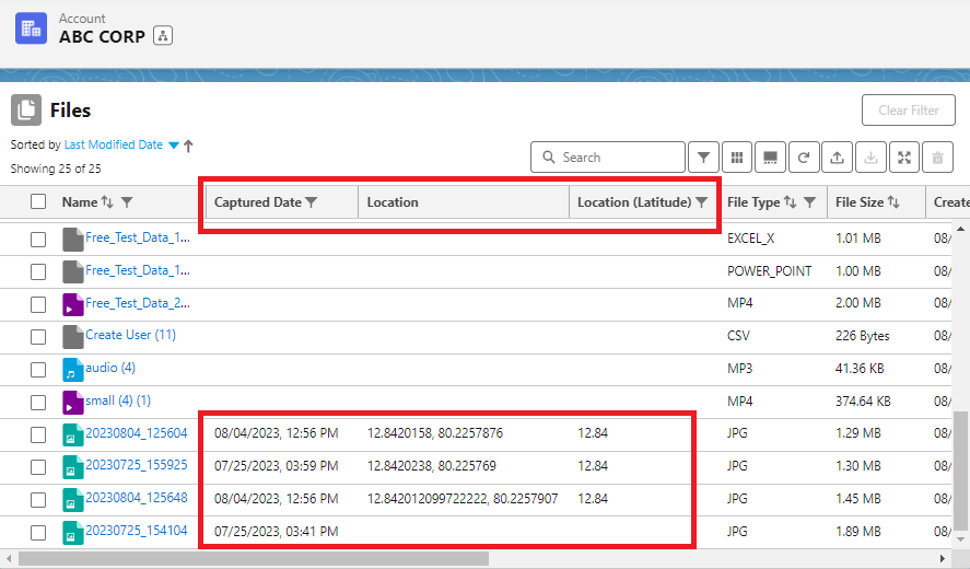 Media Manager - Capturing Media Date and Location