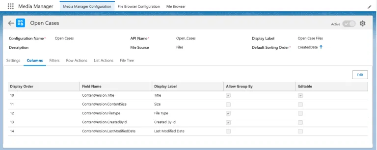 Inline Edit Control in Columns