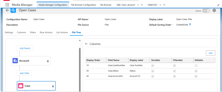 Inline Edit Control for Related Columns