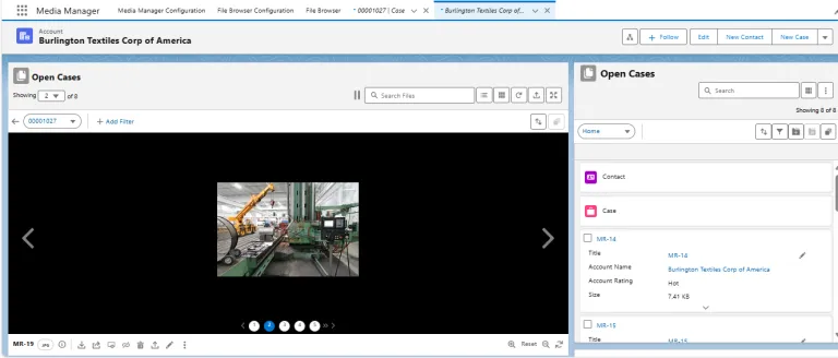 Media Manager's V2 Component