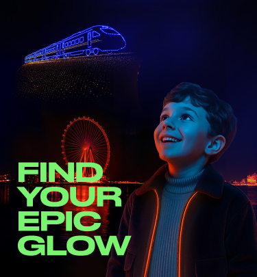 Dubai DSF Drone Show at Bluewaters 2025