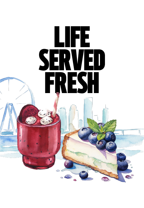 Life Served Fresh at Gastronomy Island