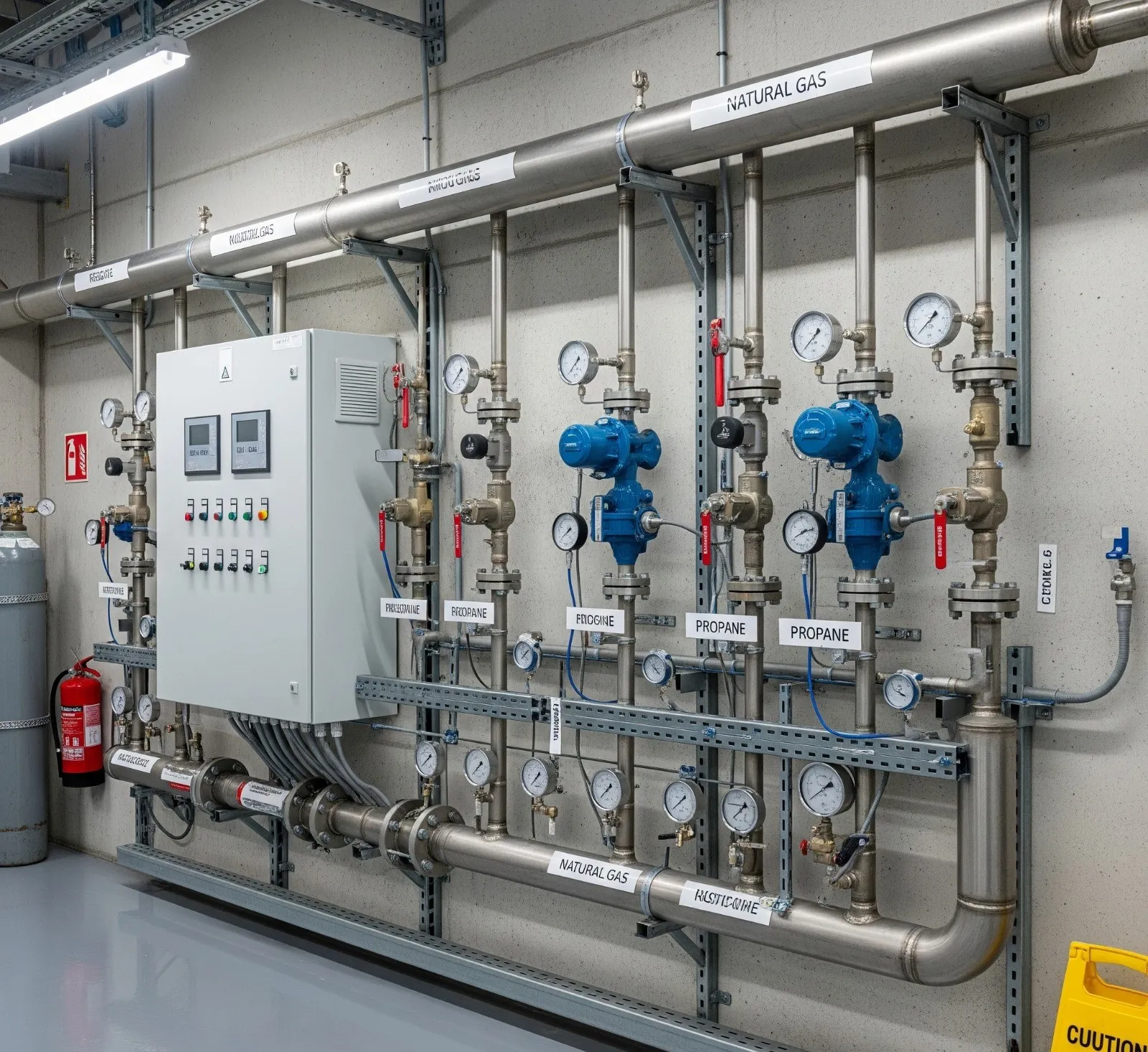 Centralized Gas System Installation
