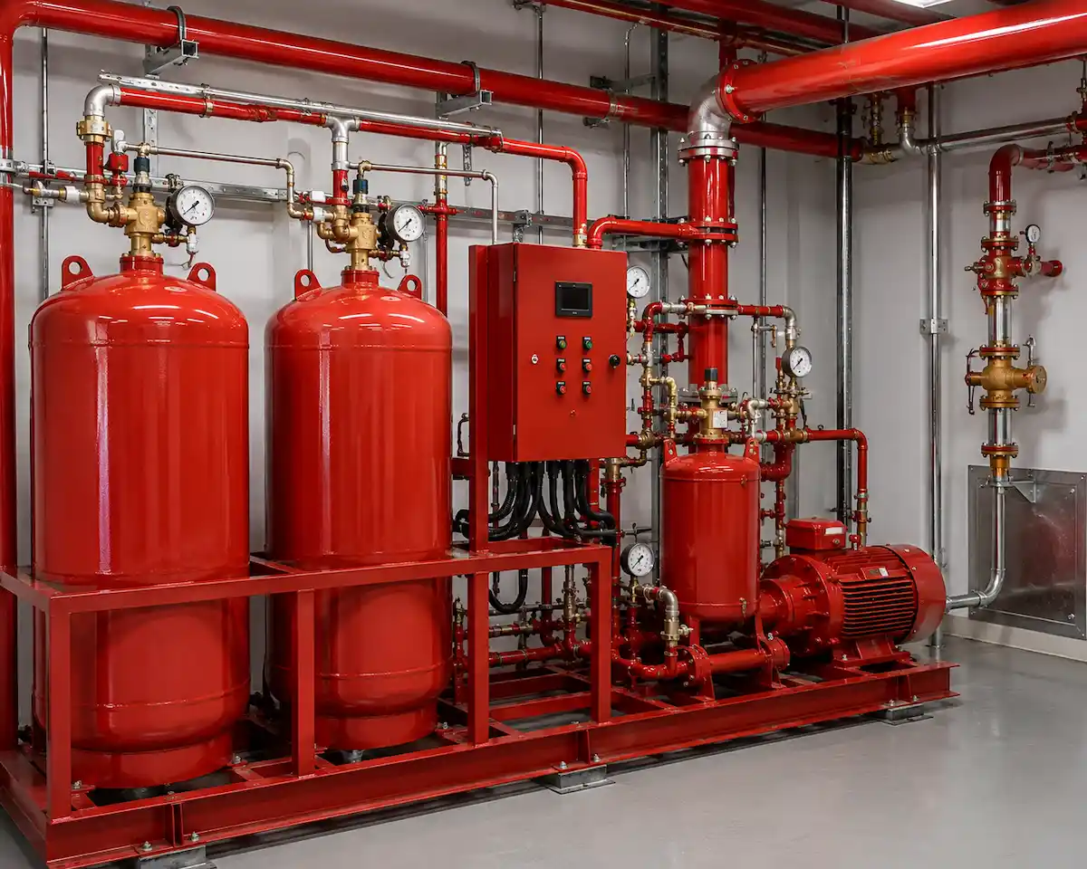 Foam suppression system image