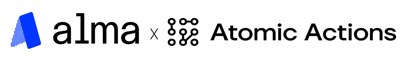 Alma & Atomic Actions