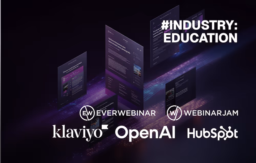 One Dashboard to Launch, Track, and Optimize Every Lead Funnel using HubSpot, WebinarJam, EverWebinar, Klaviyo