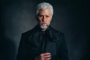 Bad Bunny wearing custom Zara with aging prosthetics at Met Gala 2026