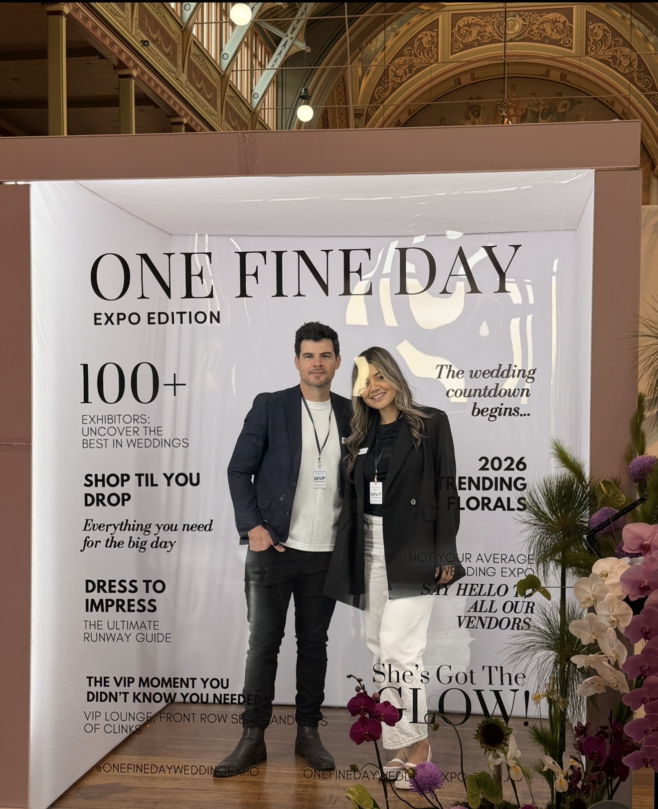 Glamagency team at One Fine Day Wedding Expo 2026