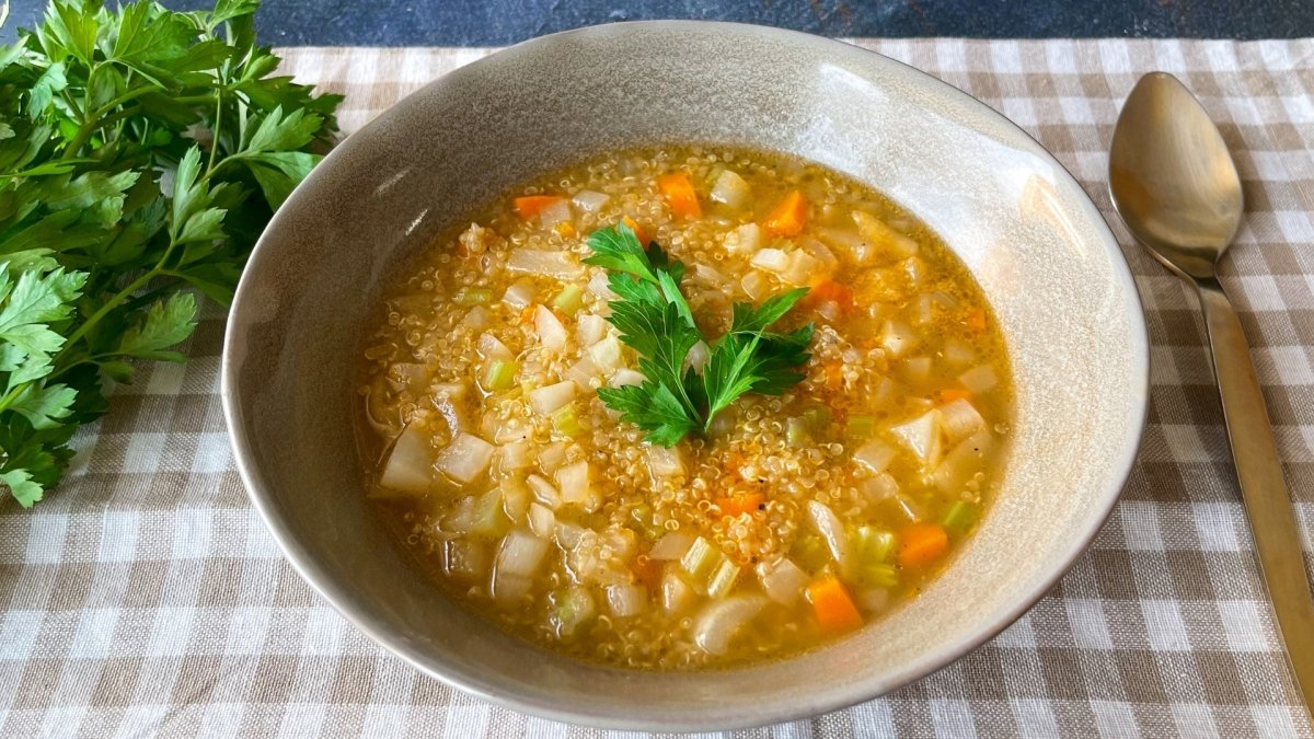 Soupe de quinoa