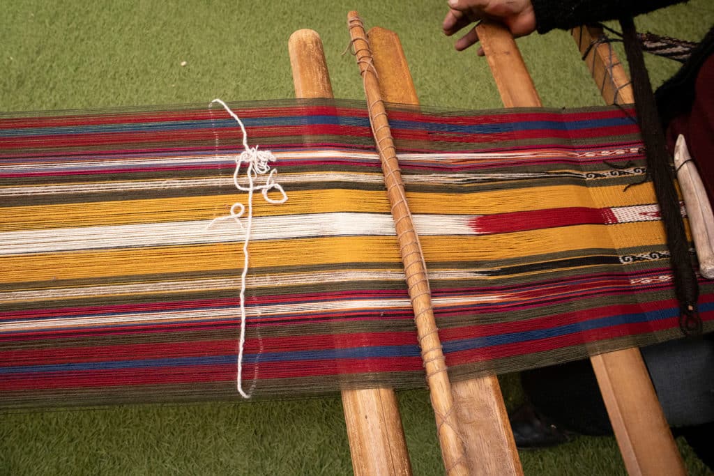 Atelier textile a Chinchero
