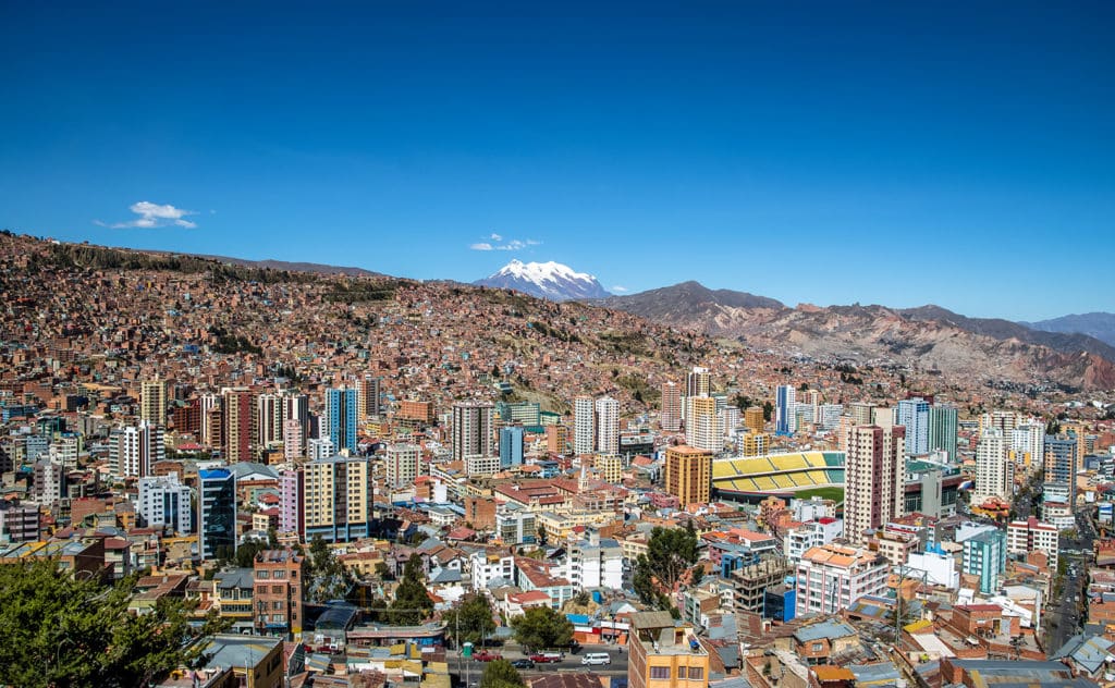 La Paz, capitale de la Bolivie