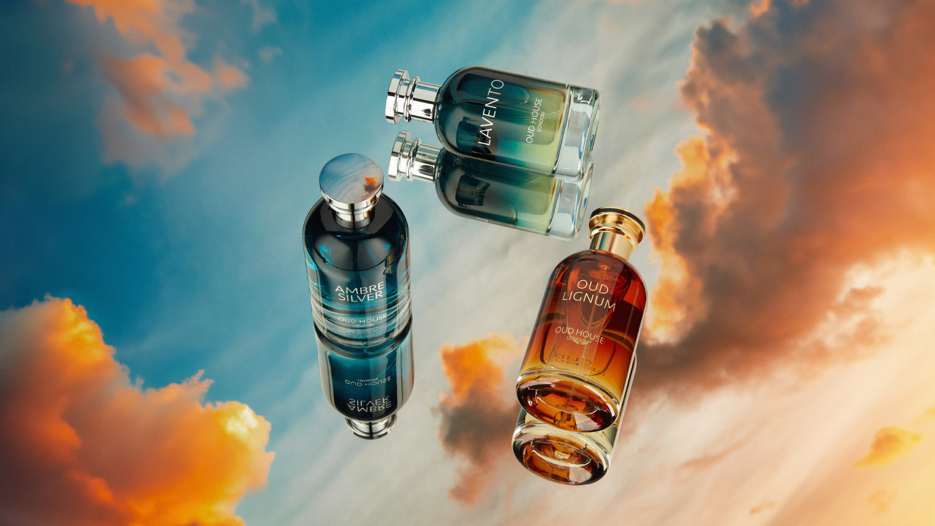 Perfumes of Arabia perfume bottle studio photography