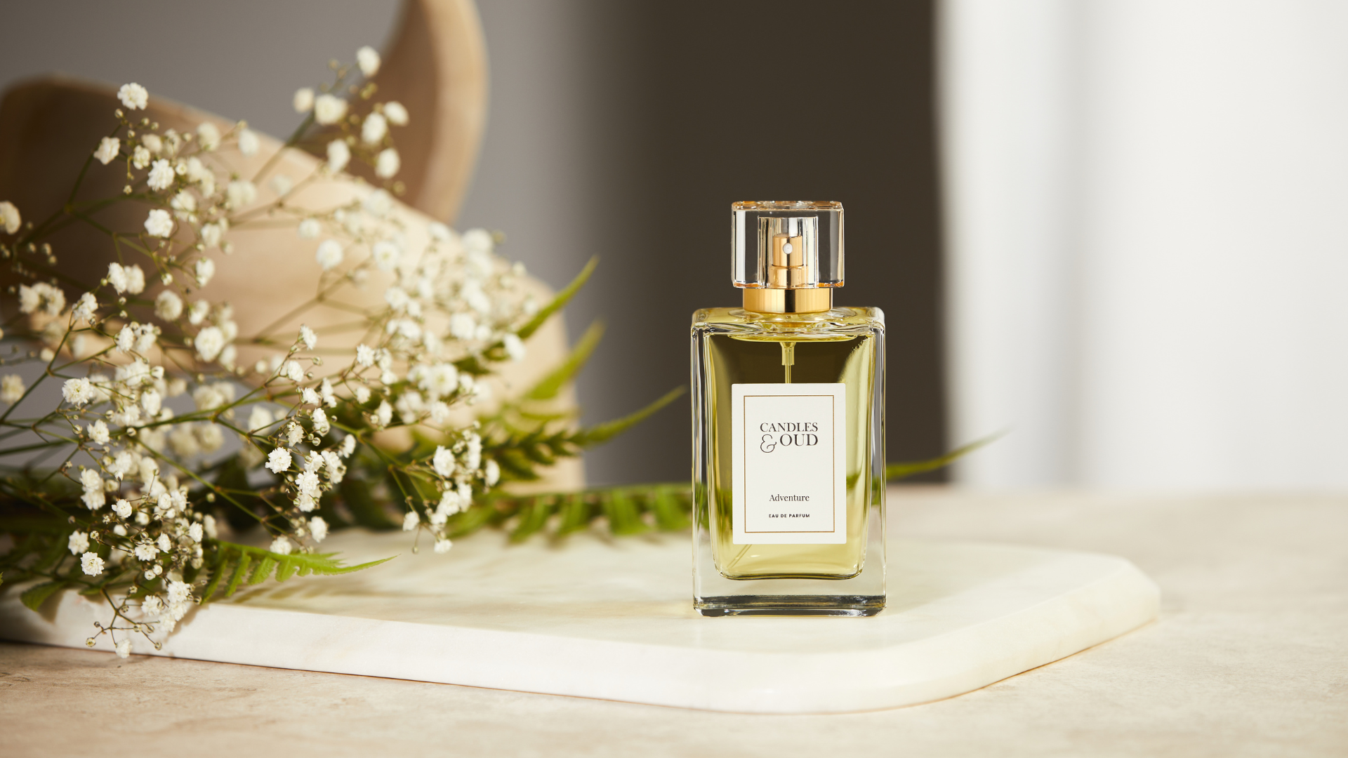 Candles and Oud luxury candle product photography