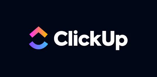 Clickup logo – strategic partner of Hustlers Hub