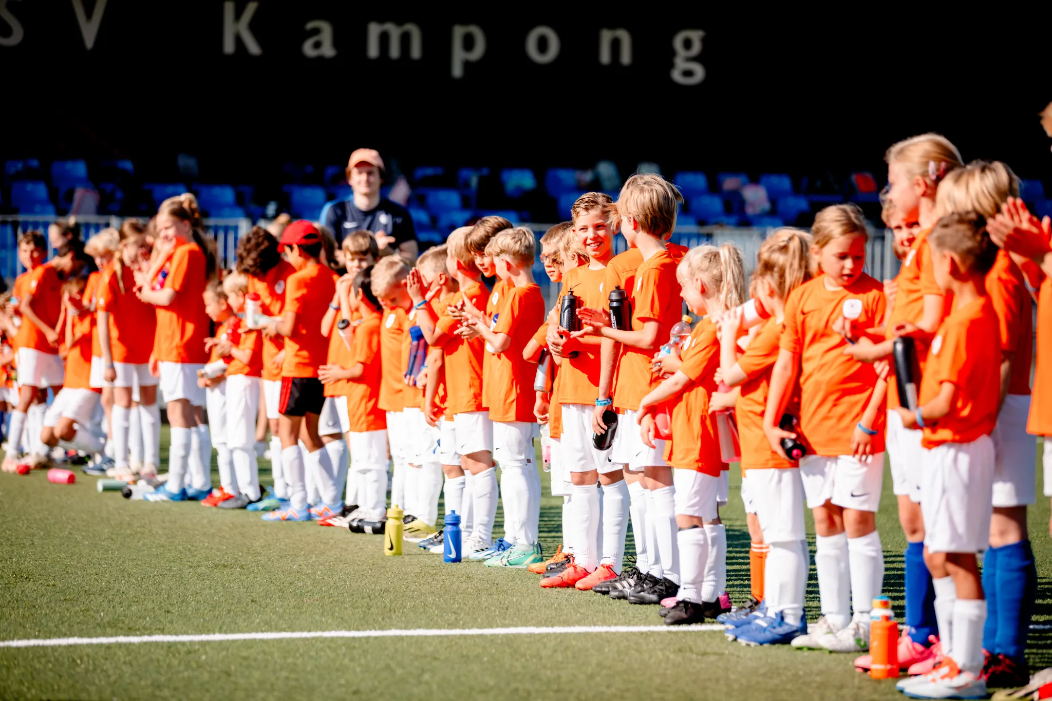 Beeld ubuntu voetbalkamp
