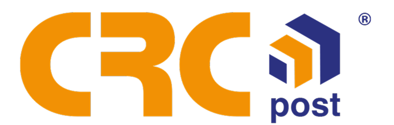 CRC Post registered logo (orange)