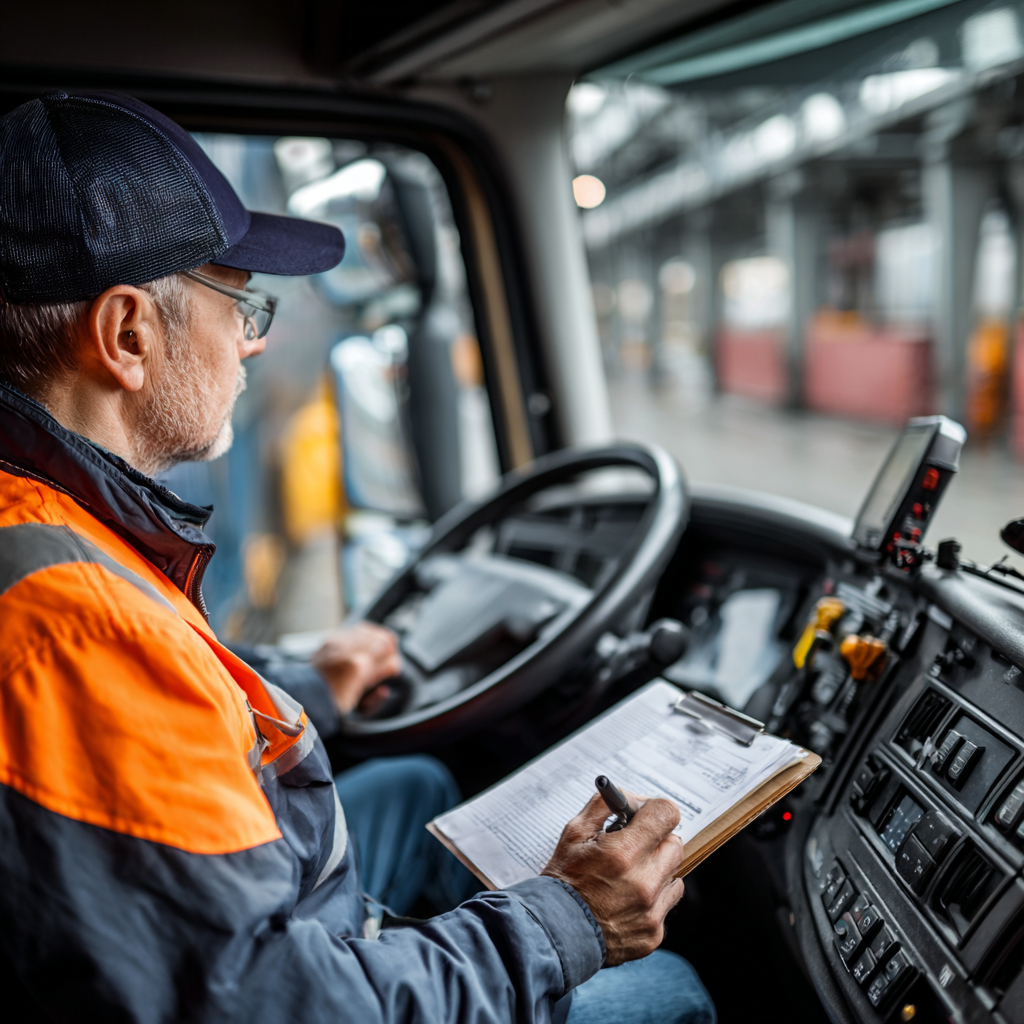 Person sitzt vor Monitoren und betrachtet Code auf einem vertikal ausgerichteten Bildschirm.